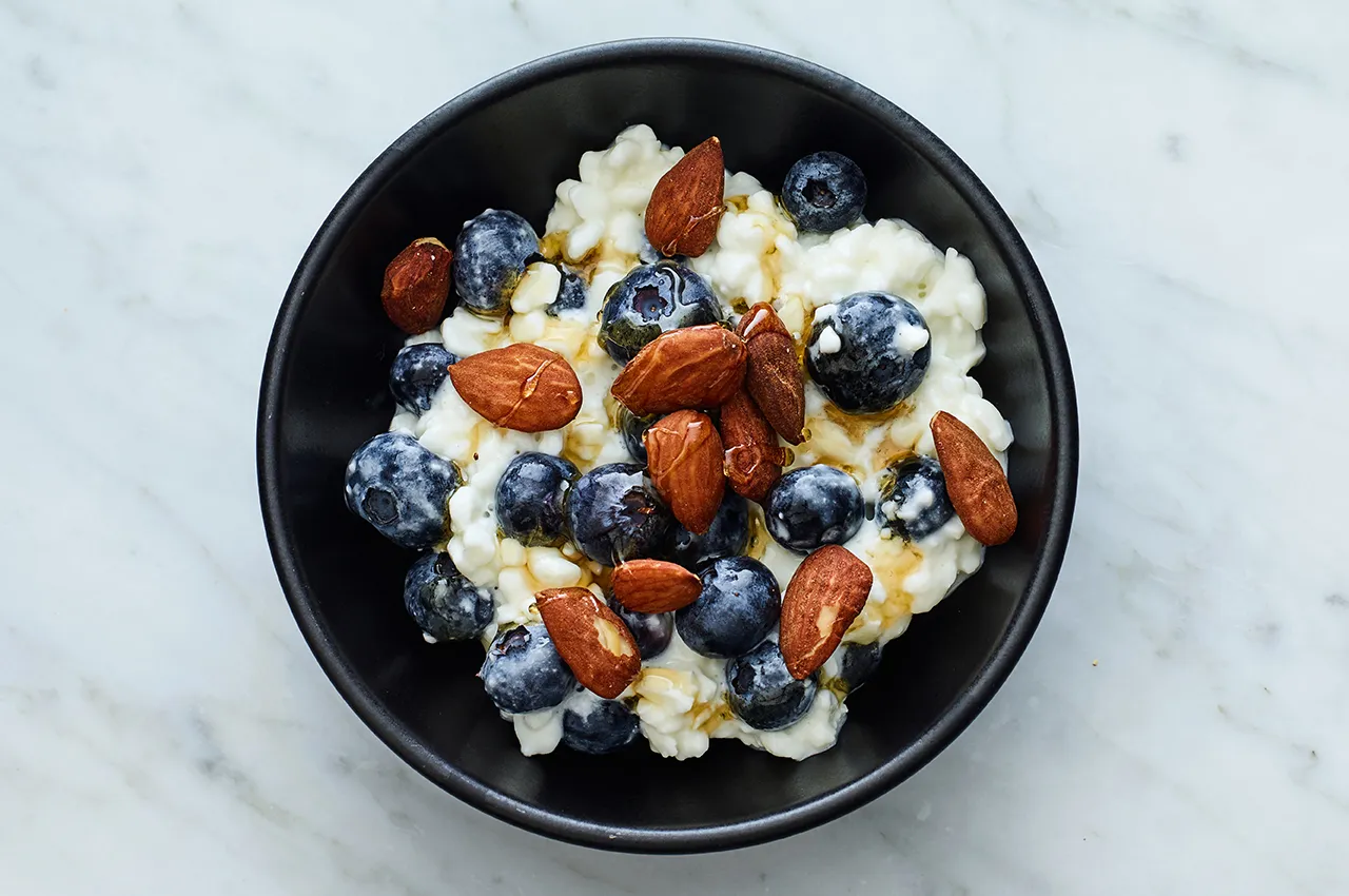 Blueberry Cottage Cheese