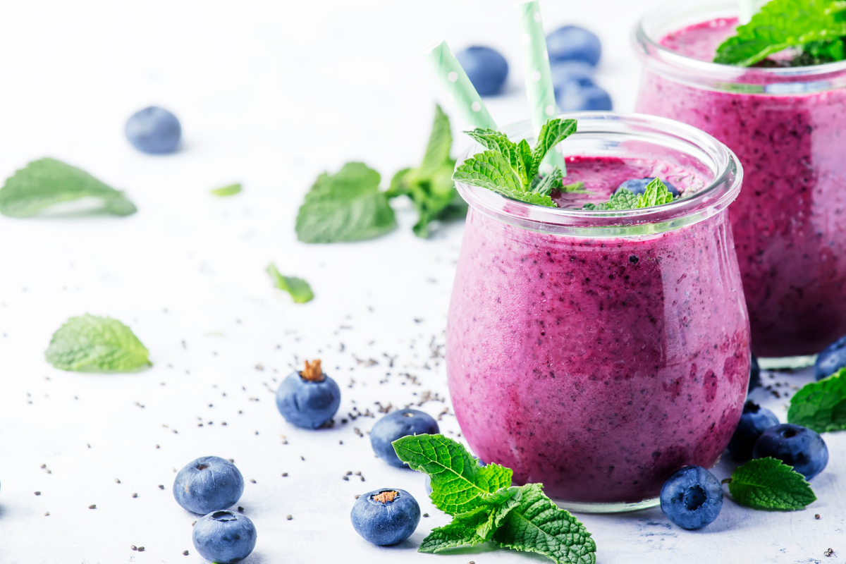 Berry, Beet, Mint, Lime, and Chia Seed Smoothie - Natural Health Improvement Center Alsip