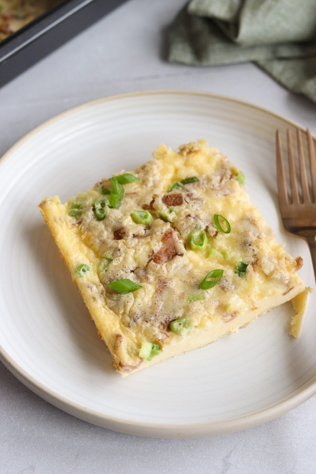 Cottage Cheese Egg Bake (Frittata)