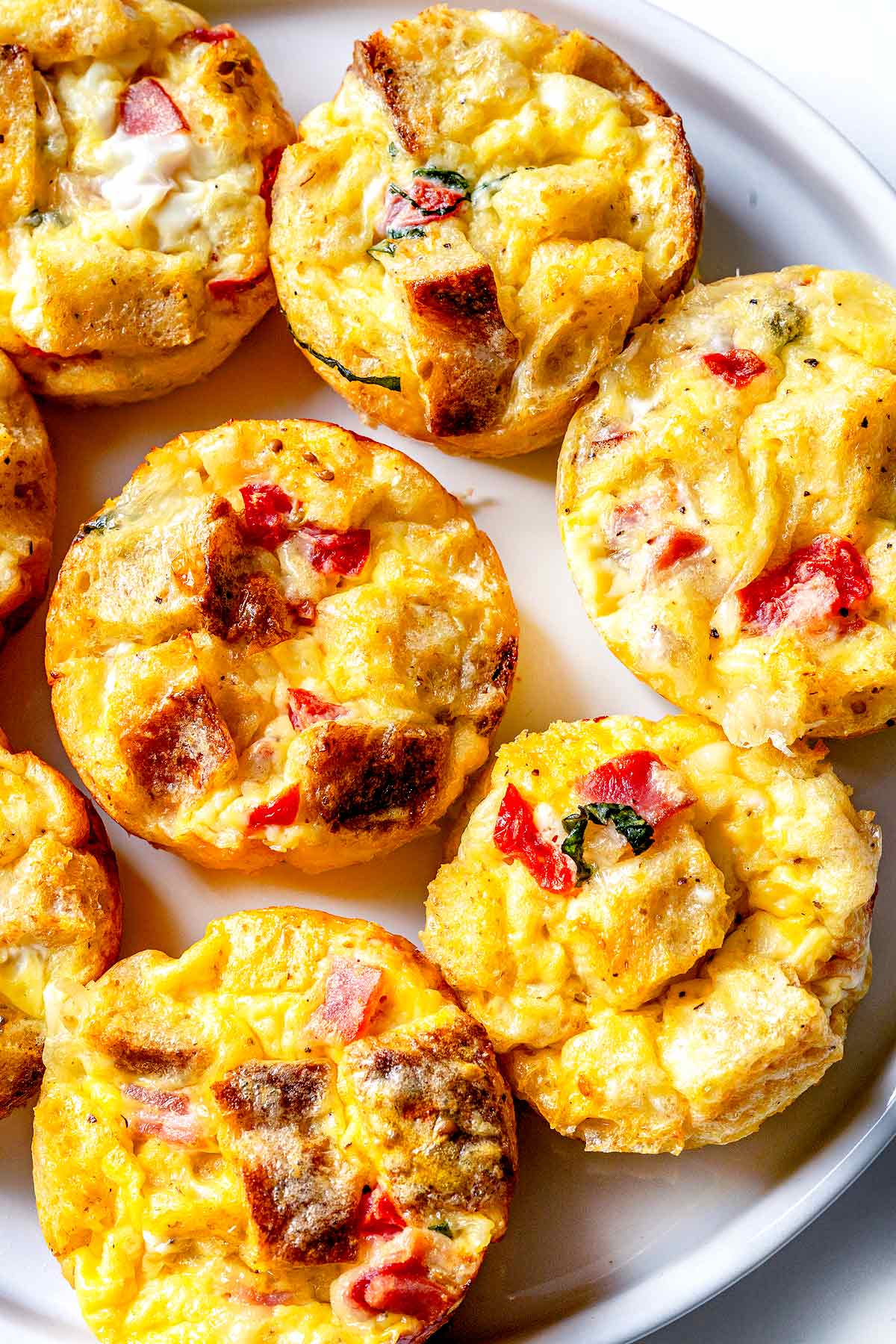 Egg Muffins (With Ham and Cheese) | foodiecrush.com
