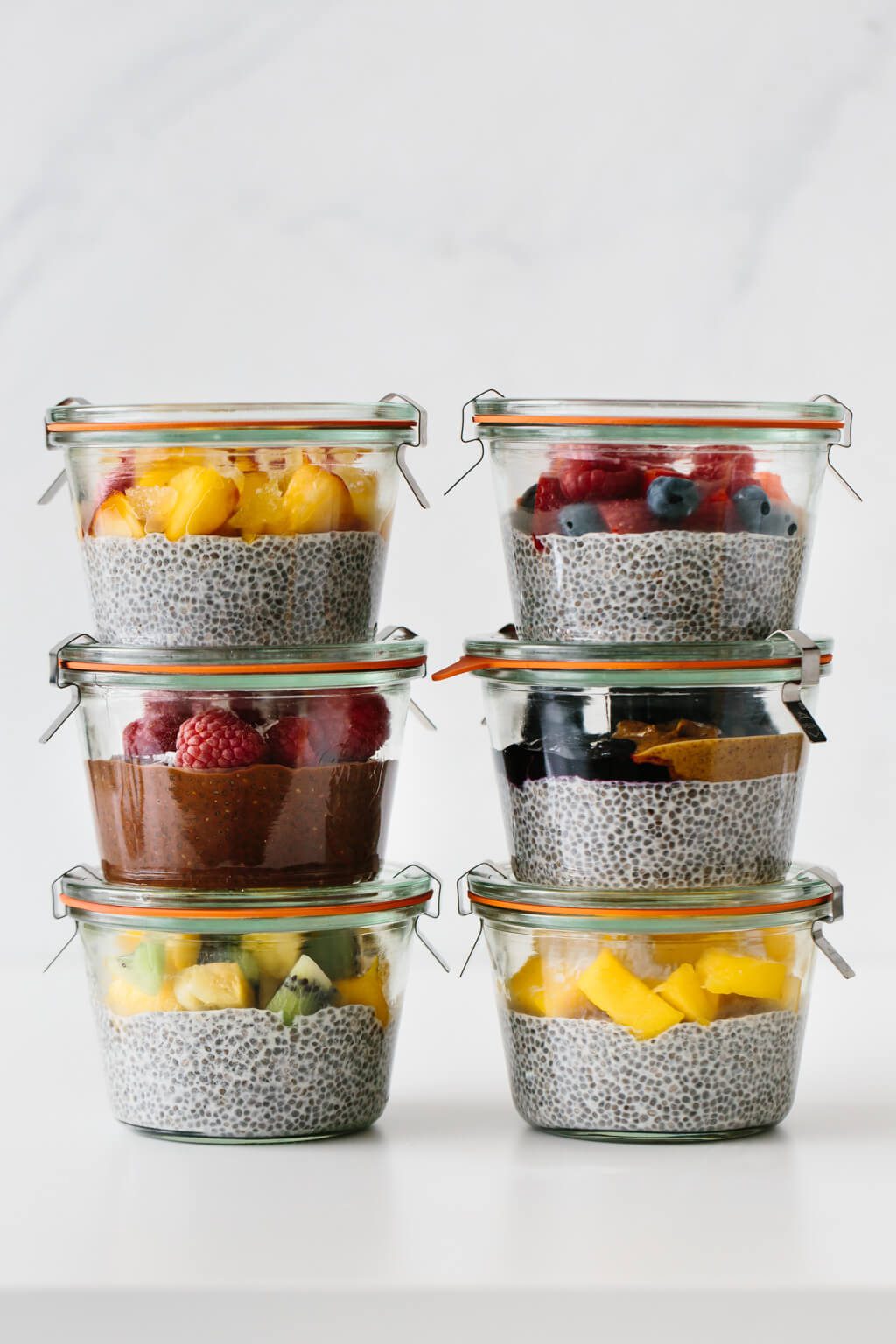 Meal Prep Chia Pudding (Freeze it for Weeks!) | Downshiftology