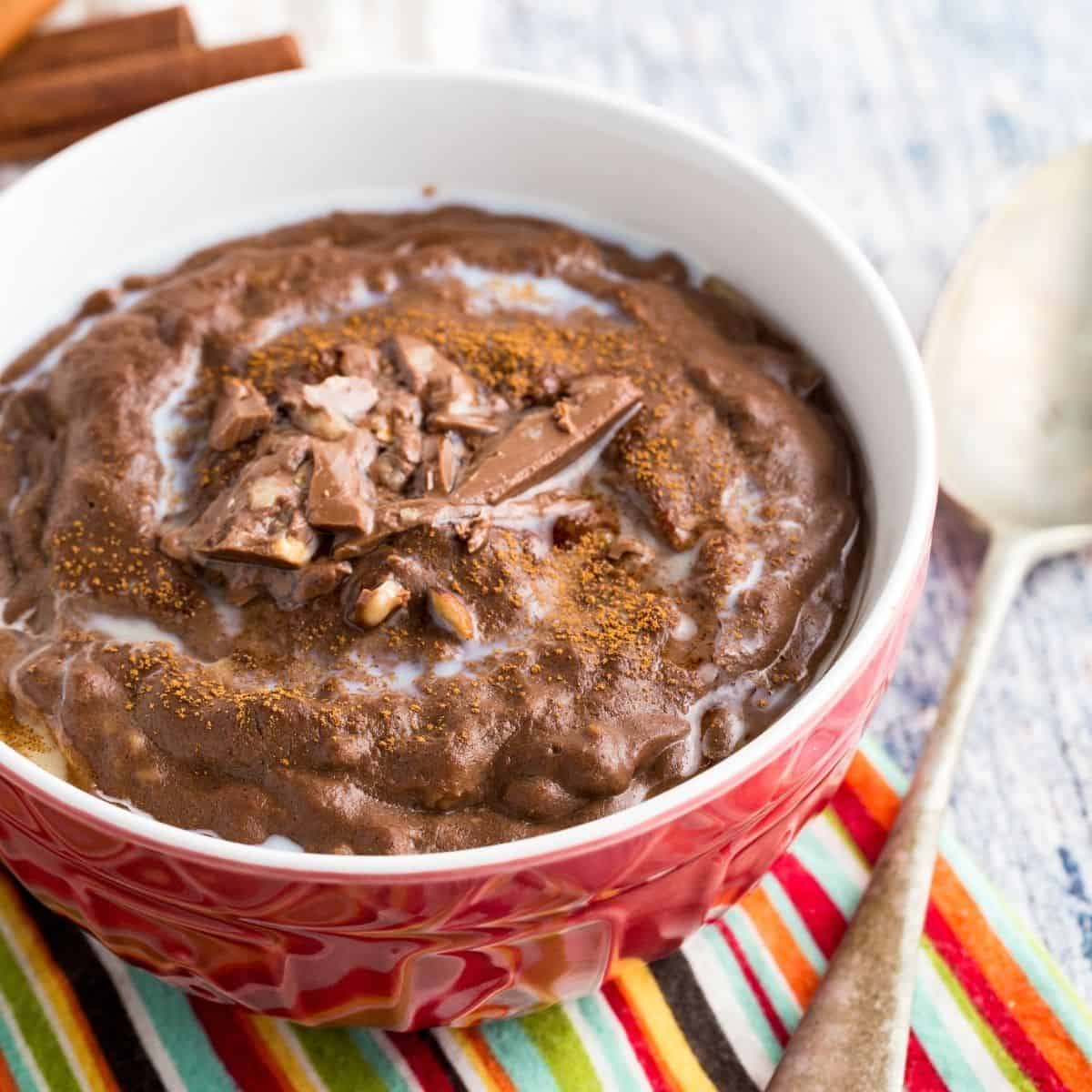 Mexican Chocolate Oatmeal | Cupcakes & Kale Chips