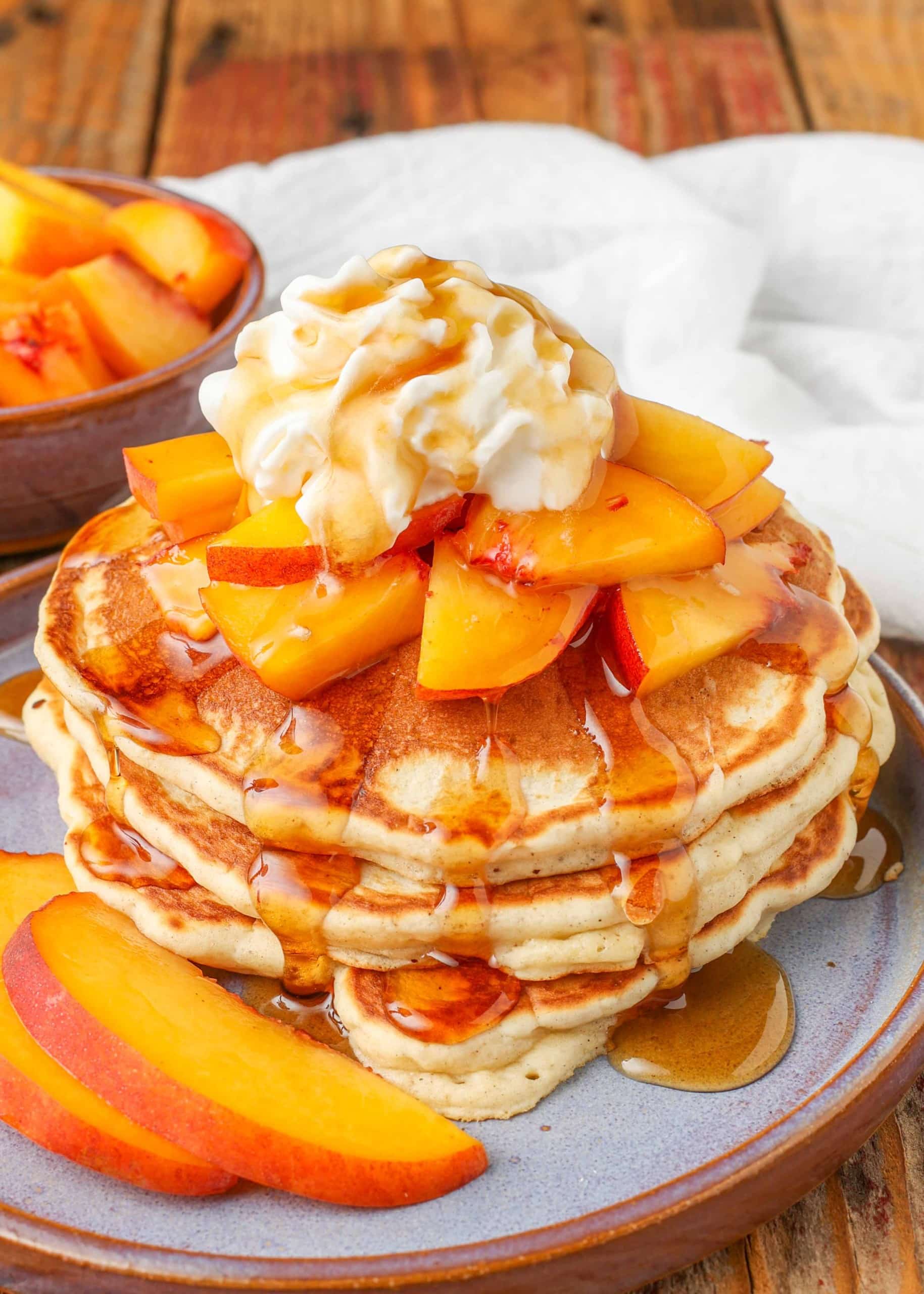 Peach Pancakes