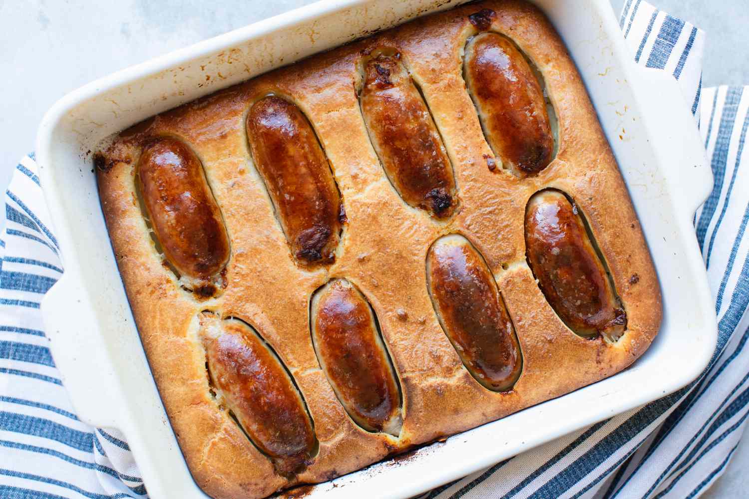 Classic English Toad-in-the-Hole