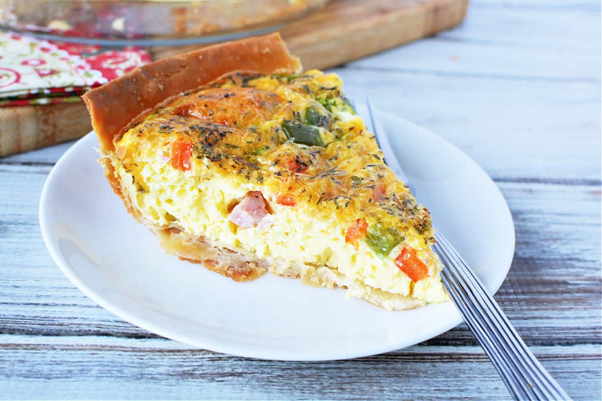Southwest Quiche - The Rebel Chick