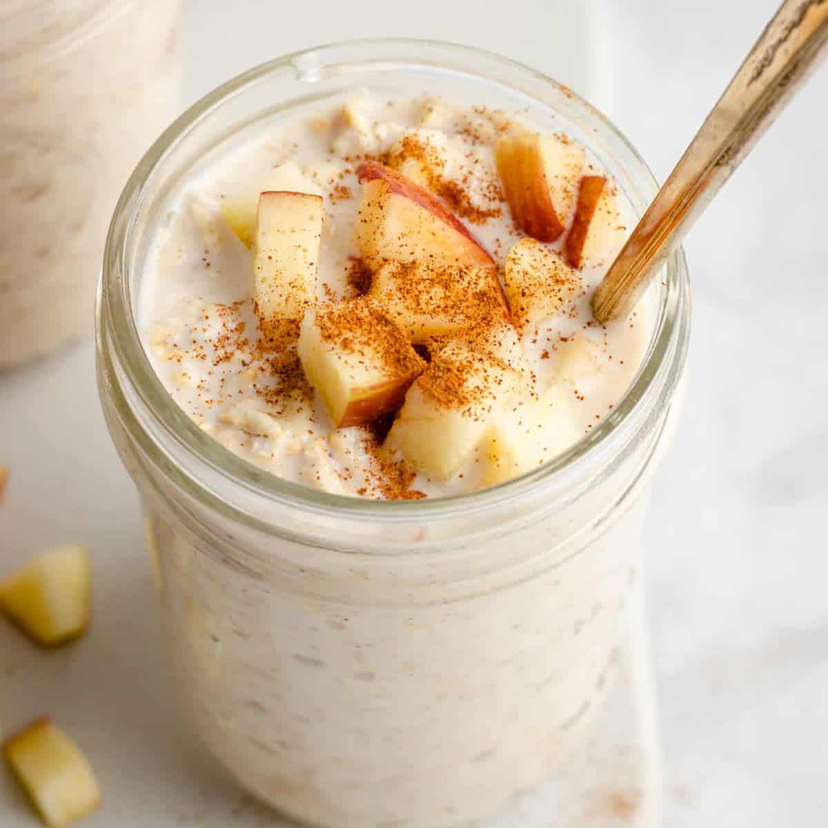 Apple Cinnamon Overnight Oats