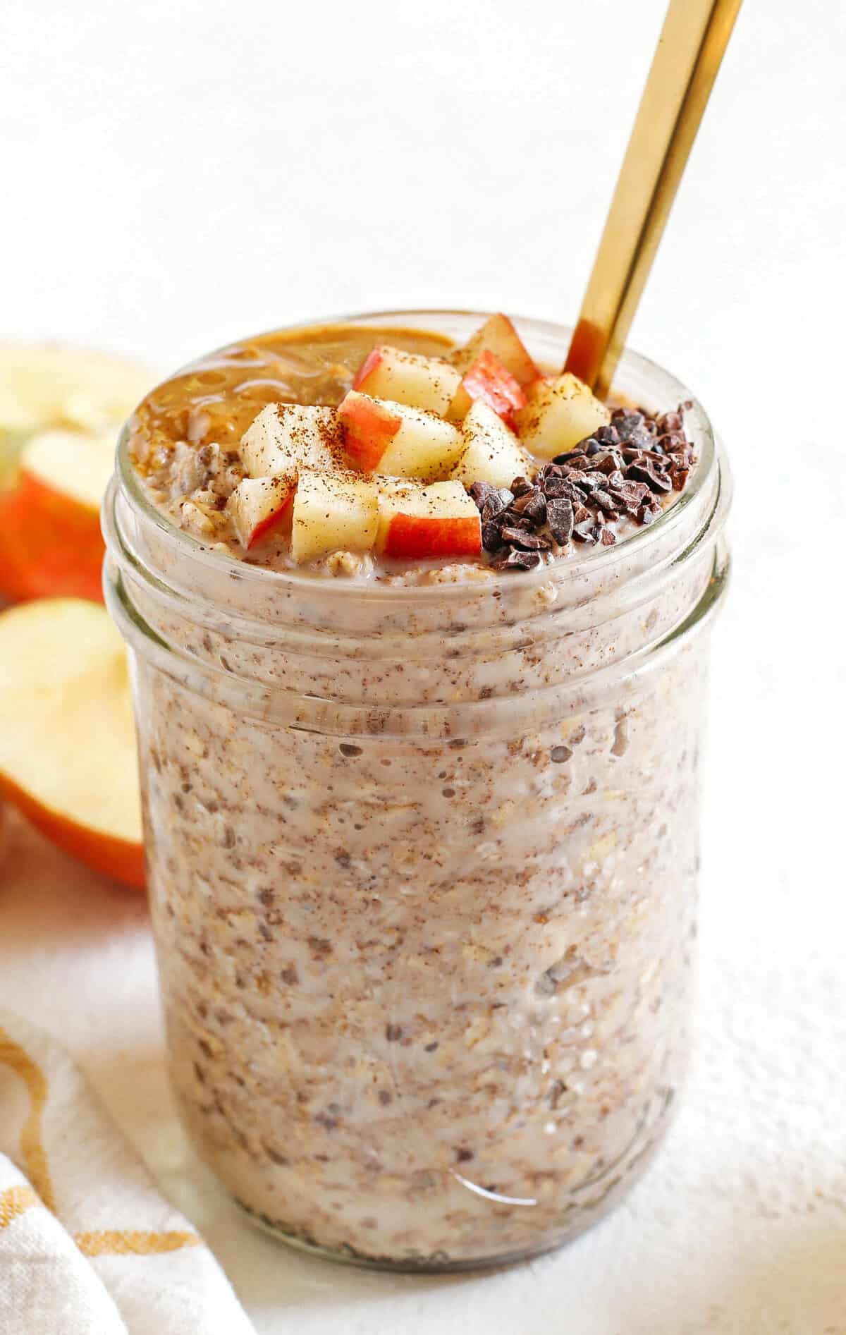 Apple Pie Overnight Oats