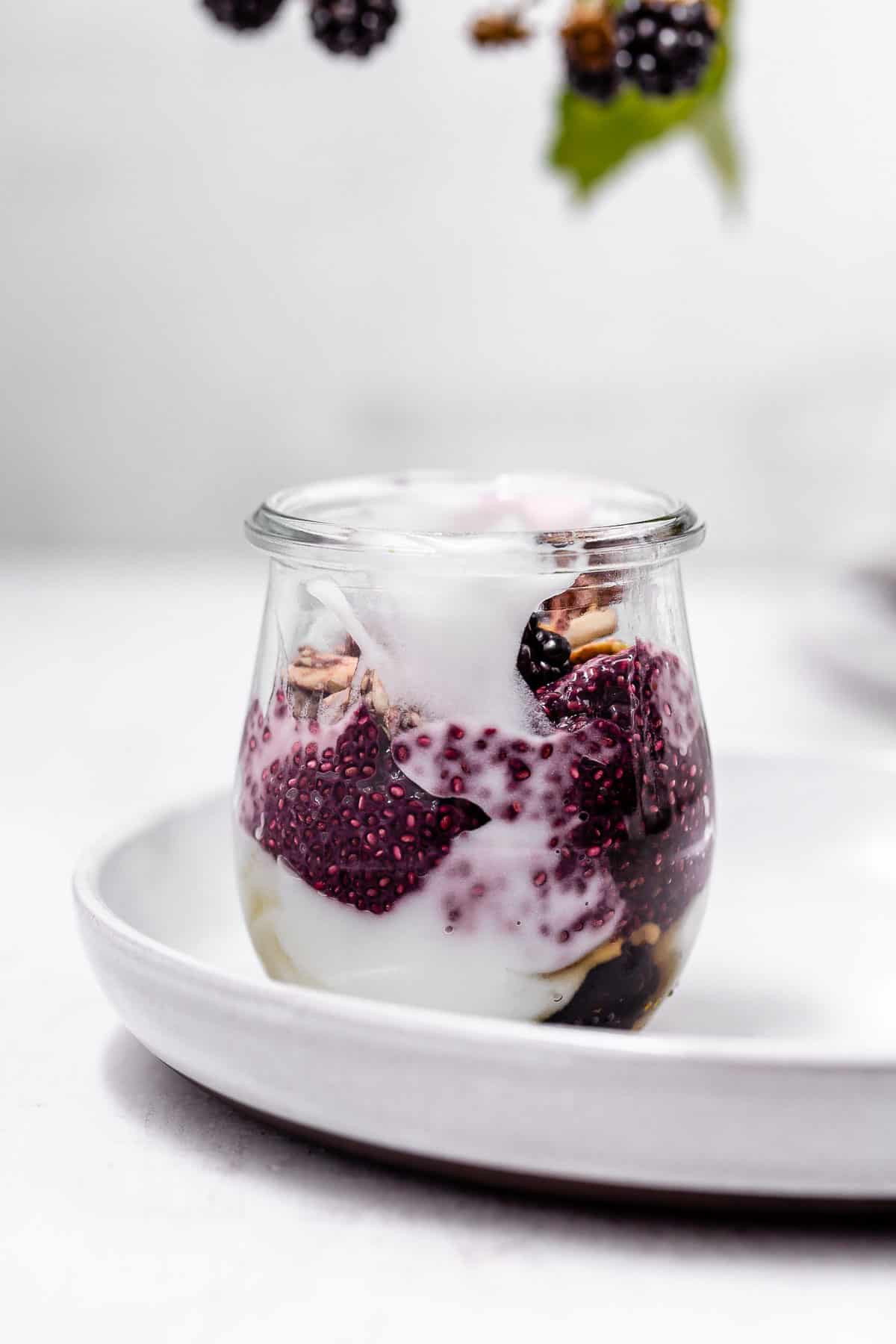 Blackberry Chia Pudding • Beautiful Ingredient