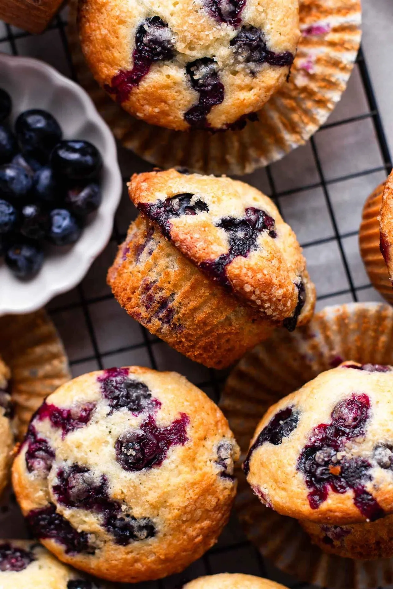 Blueberry Muffins - Eats Delightful