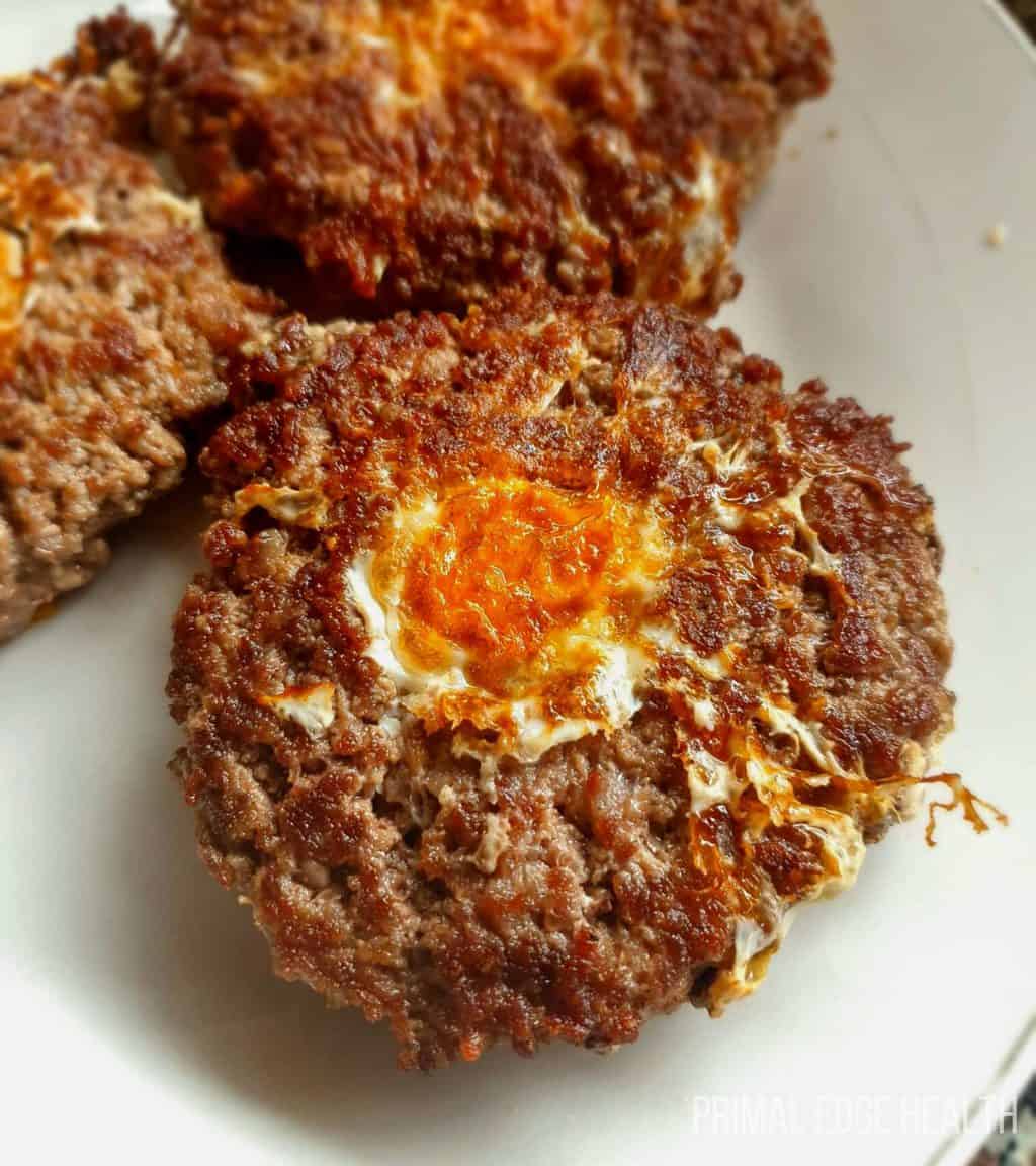 Carnivore Egg-in-a-Hole (Zero Carb Breakfast Idea)