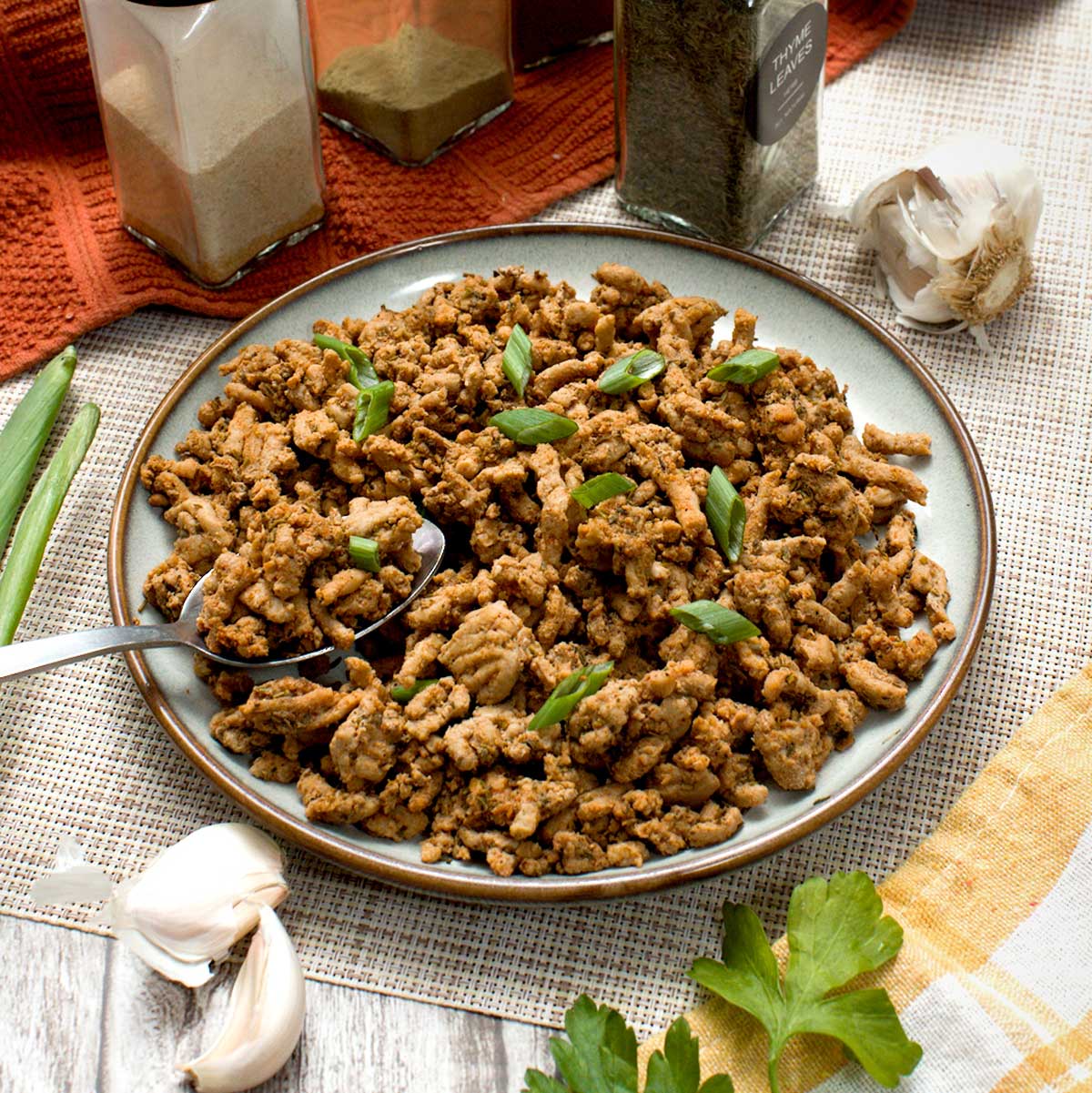 Breakfast Ground Turkey Sausage Maple Sage Rosemary