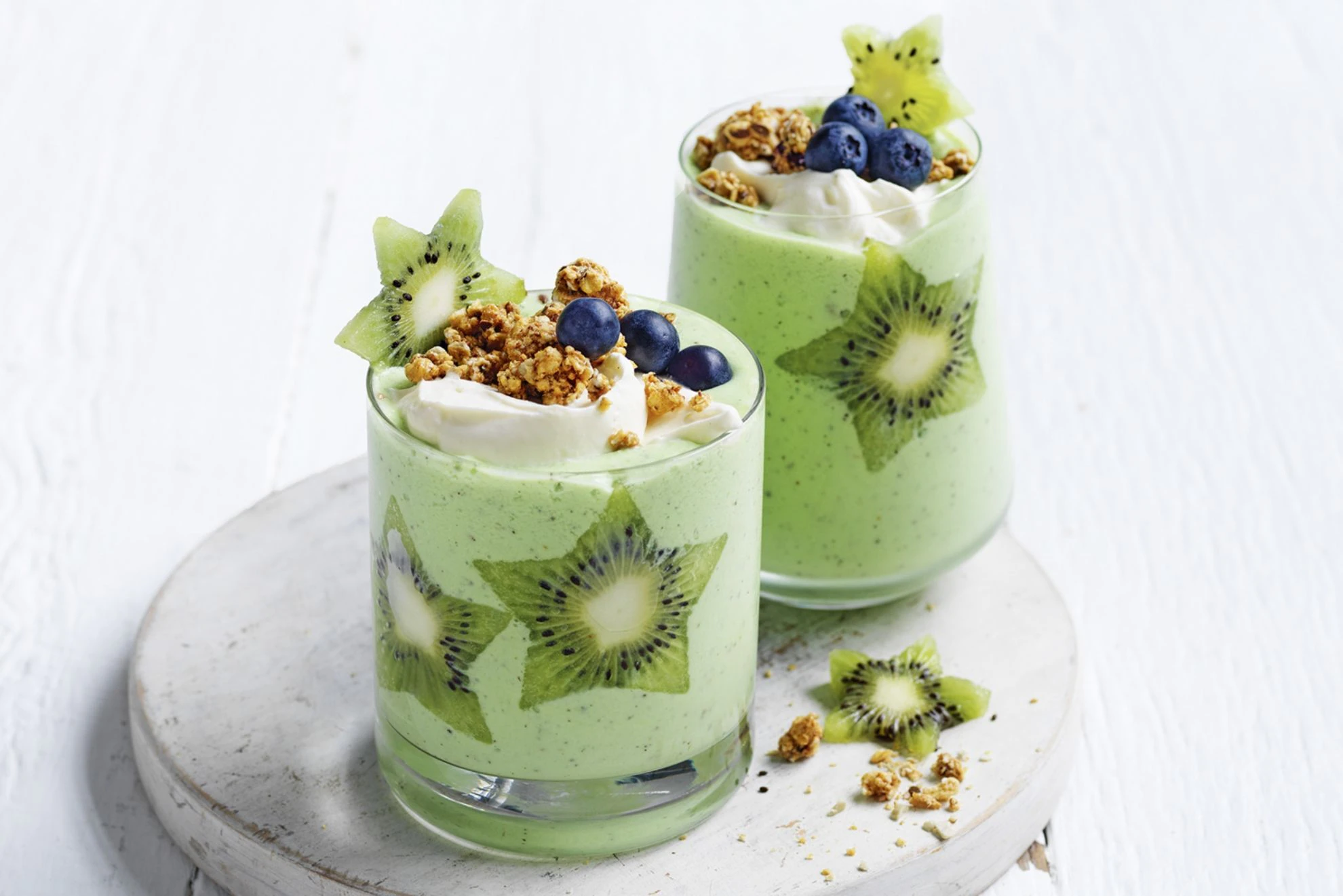 Green kiwi smoothie recipe