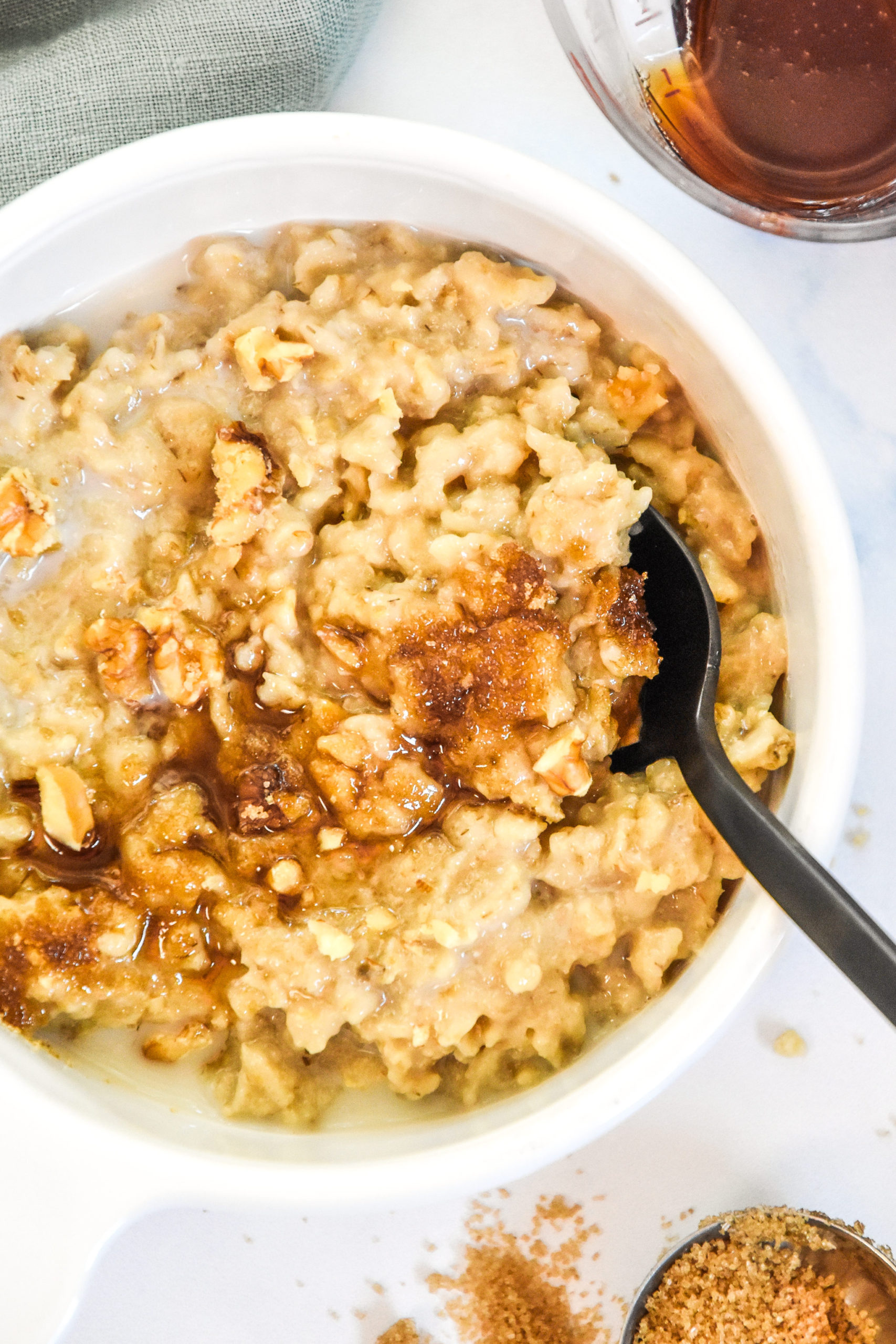 Instant Pot Maple Brown Sugar Oatmeal