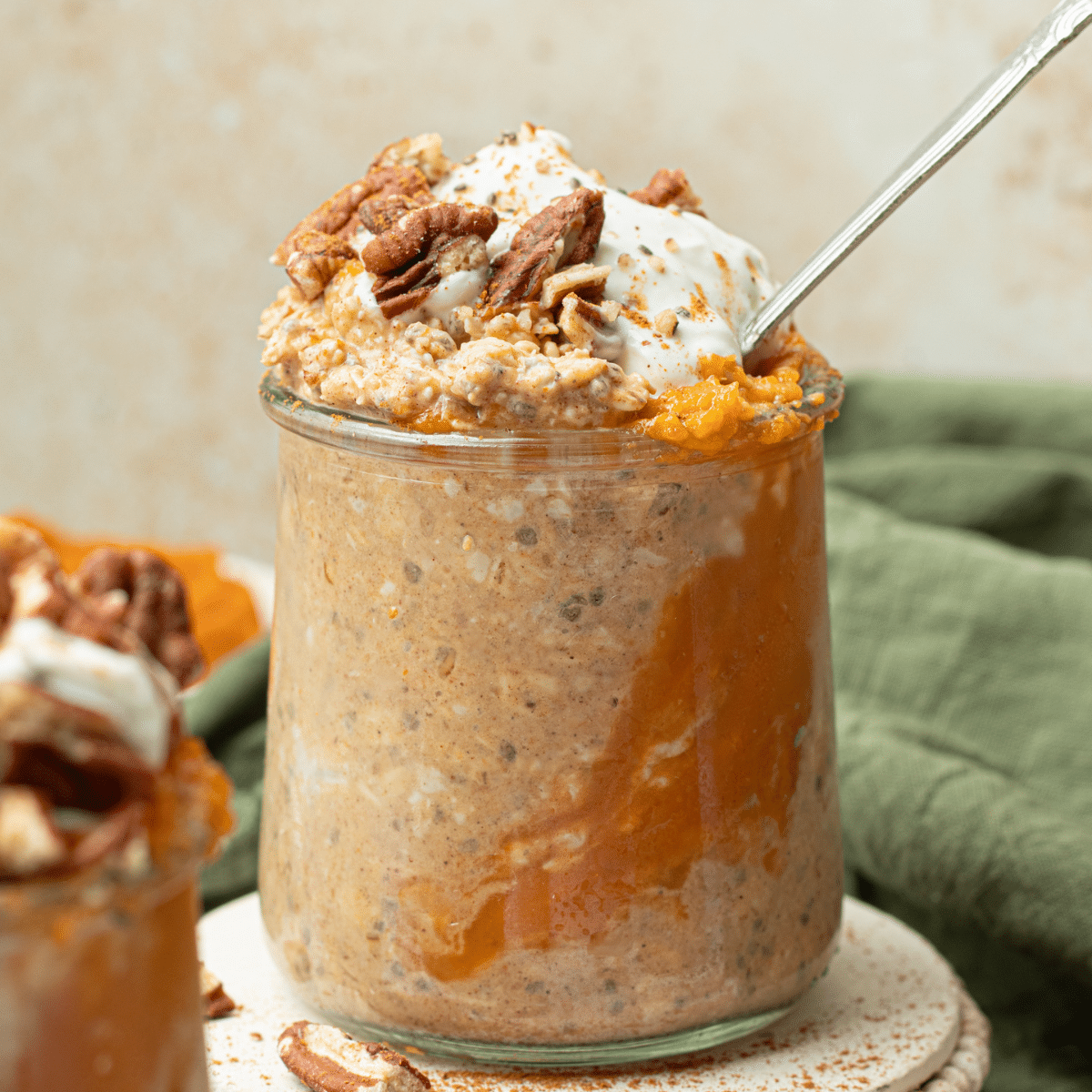 Pumpkin Pie Overnight Oats