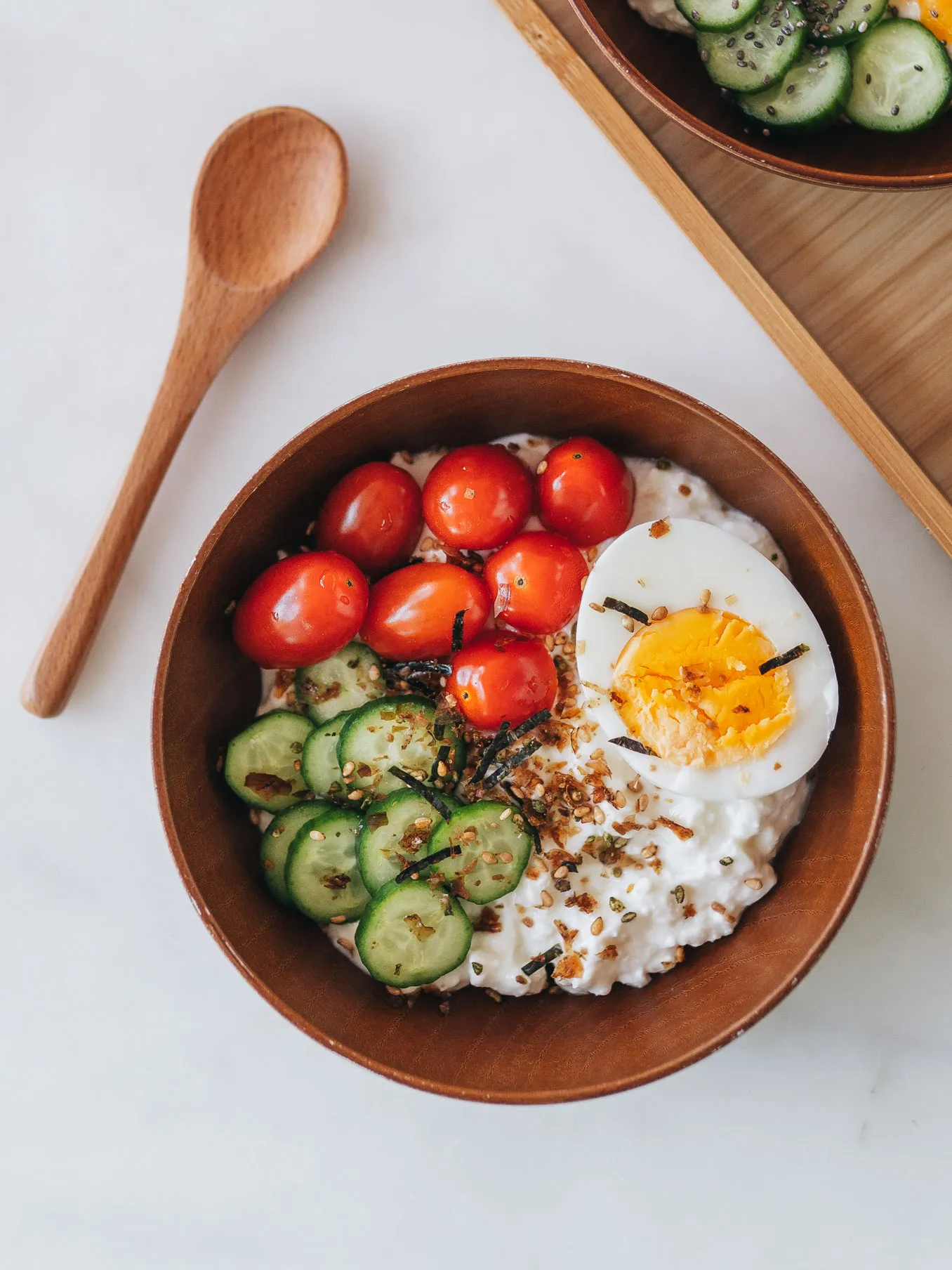 Savory Cottage Cheese Bowl - Chloe Ting Recipes