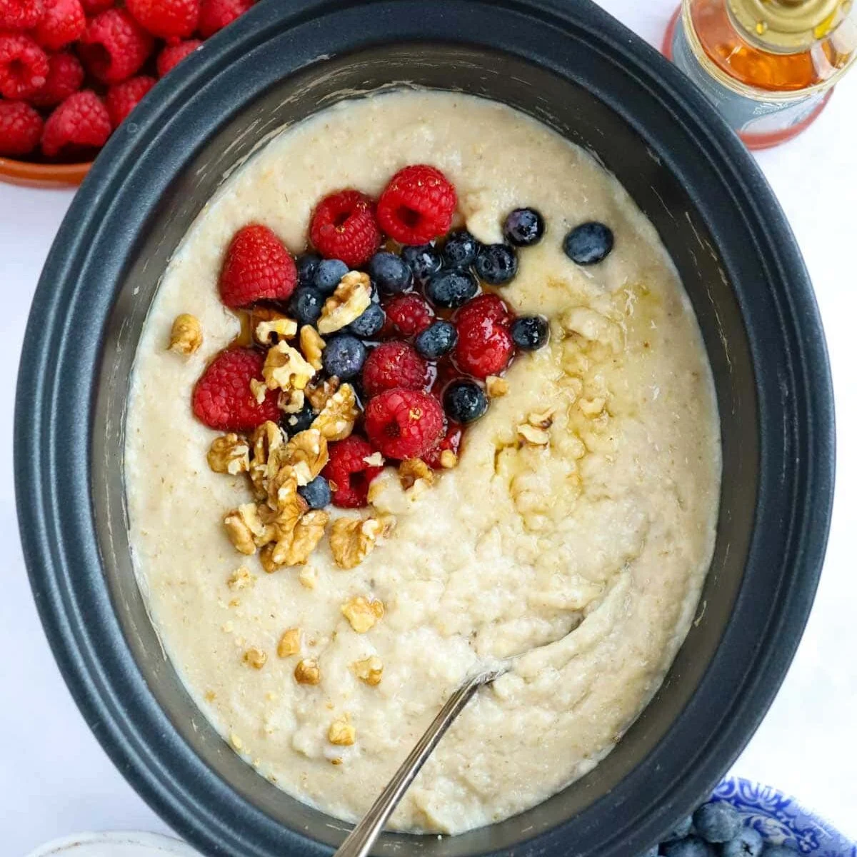 Slow Cooker Porridge {Easy Recipe!}